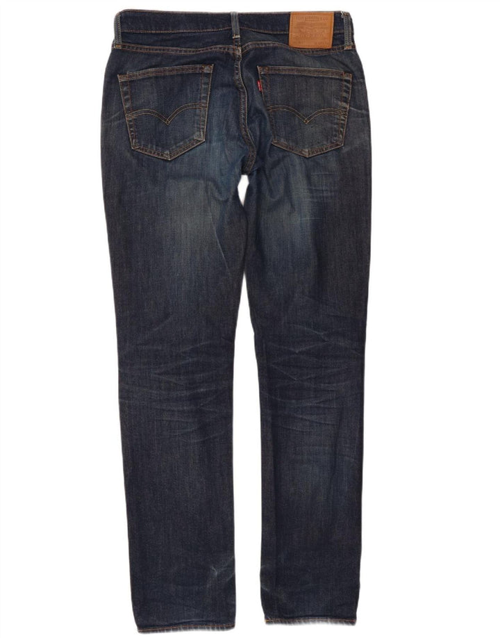 Męskie jeansy Levi's 511 Slim W34 L34 Niebieska bawełna