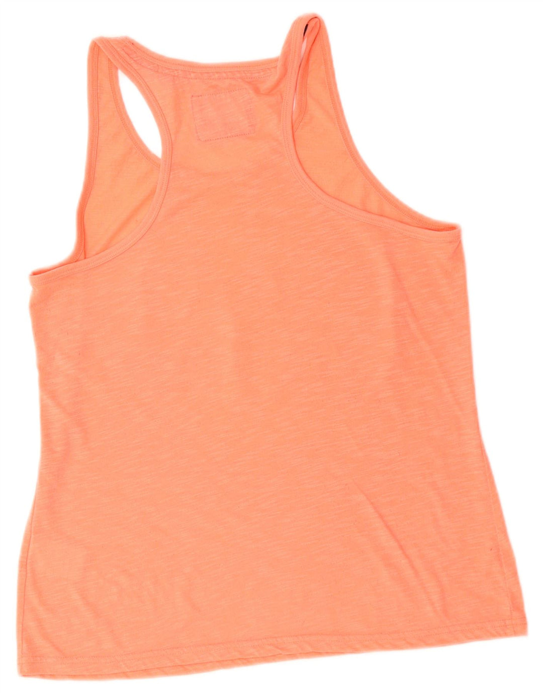 Damski top z kamizelką Superdry Graphic UK 14, duży, pomarańczowy poliester