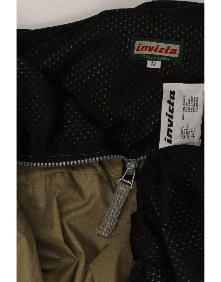 Damska kurtka przeciwdeszczowa Invicta Oversize z kapturem UK 12 Medium Khaki Gingham