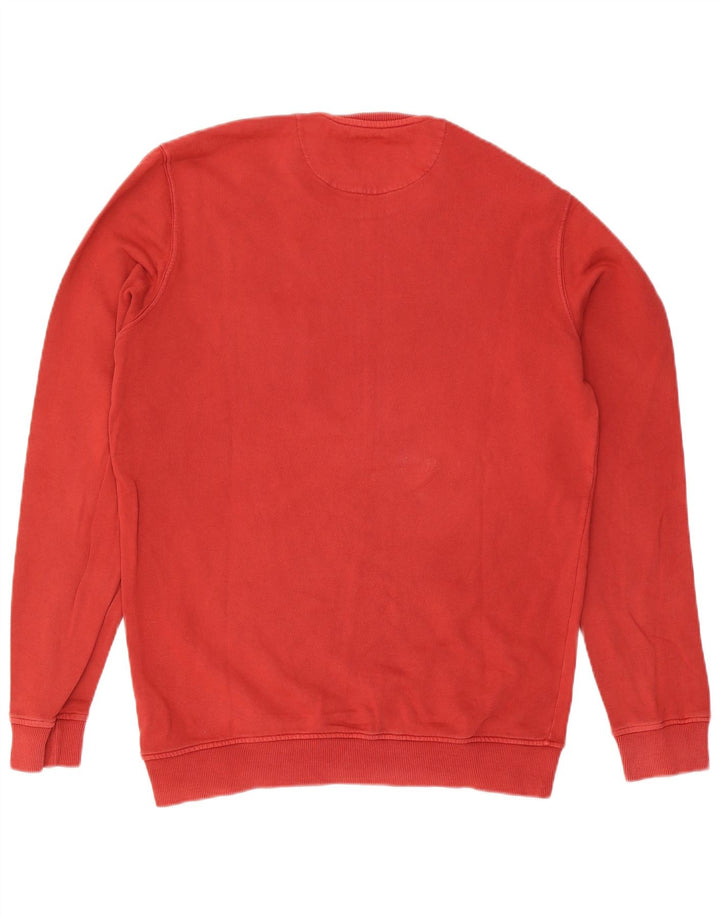 Męska bluza dresowa Lyle & Scott, duża, czerwona, bawełniana