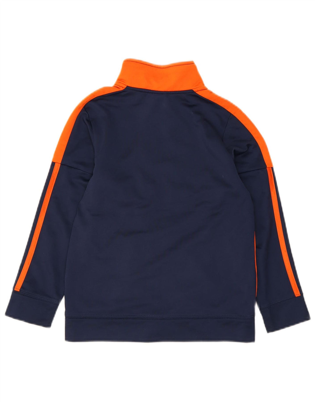 Adidas Chłopięca bluza dresowa z grafiką, 6-7 lat, granatowa, z blokami kolorów