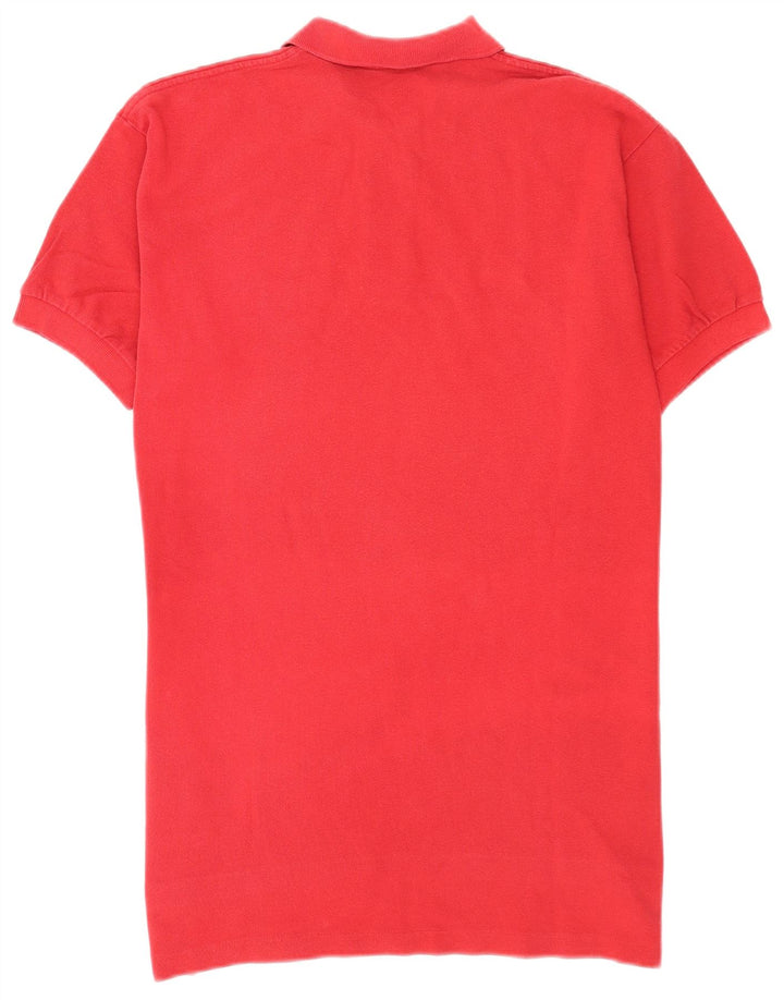 Koszula męska Polo Ralph Lauren, bawełniana, średnia czerwona