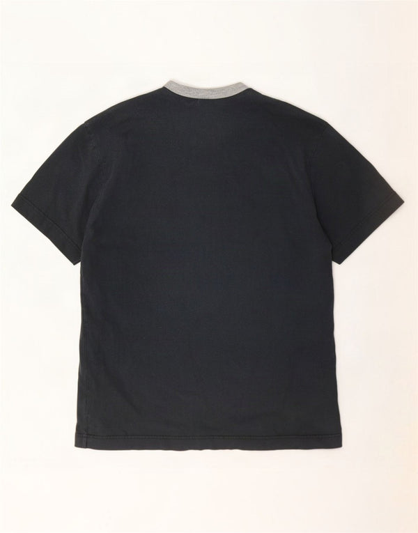 Męska koszulka z grafiką Calvin Klein Jeans Top, średnia, granatowa bawełna