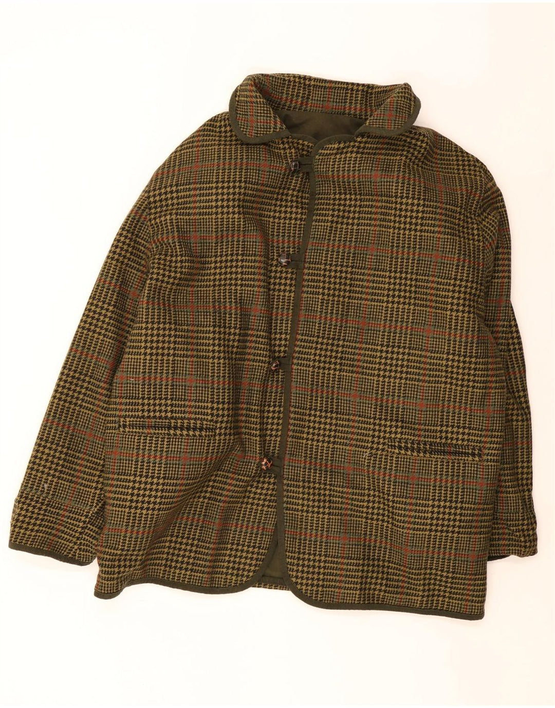 Męska dwustronna kurtka Burberrys UK 40, duża, bawełniana khaki