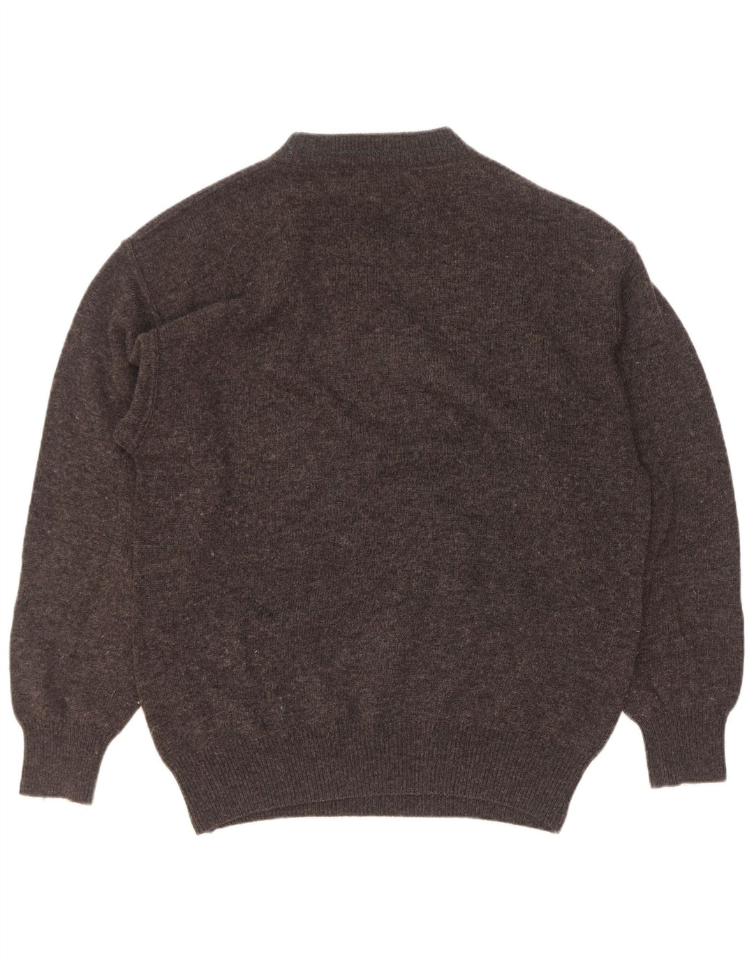 Vintage męski sweter z golfem IT 48 w kolorze średniej szarości