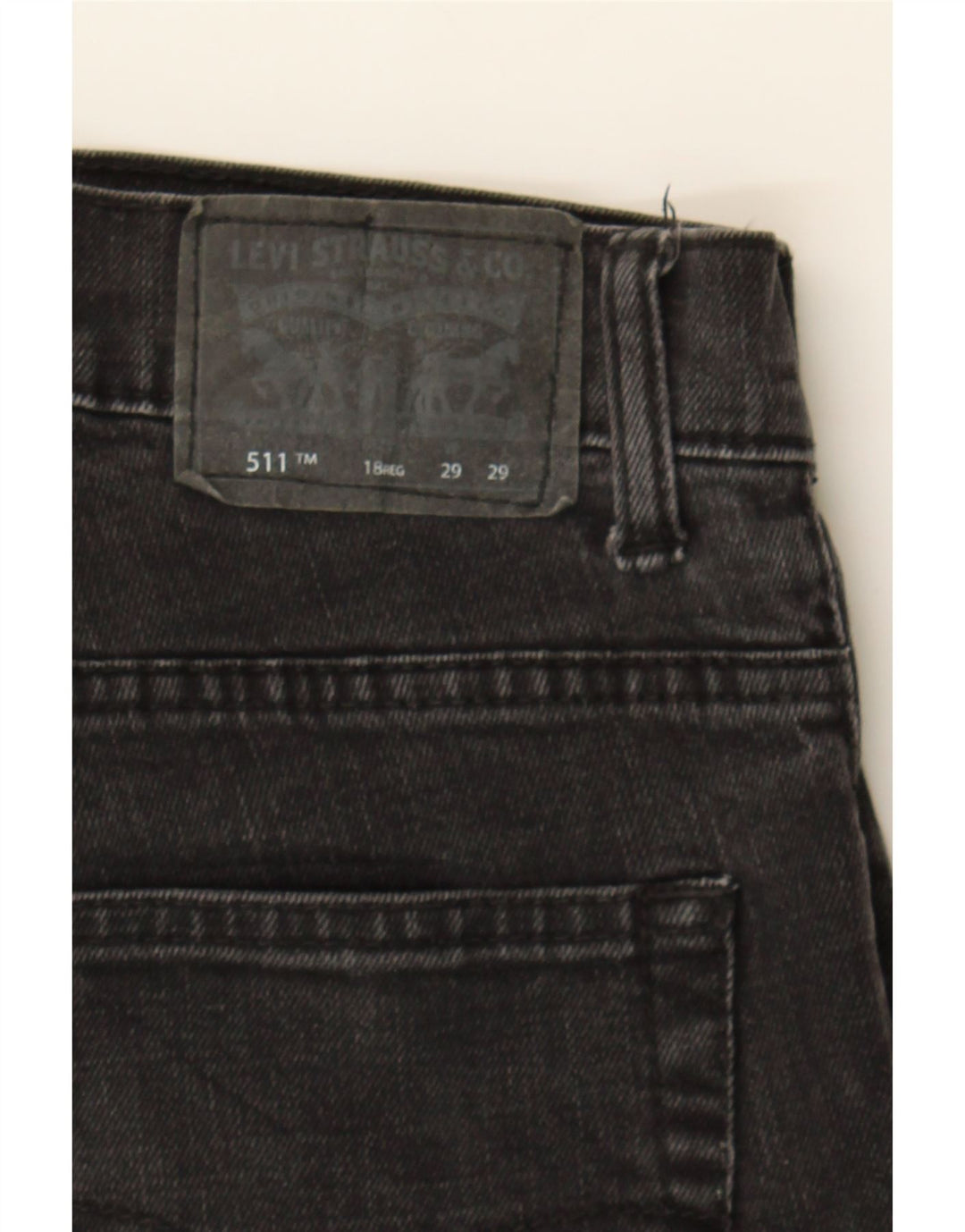 LEVI'S Boys 511 Slim Jeans 15-16 Years W29 L29 Grey Cotton Vintage Levi's and Second-Hand Levi's from Messina Hembry 