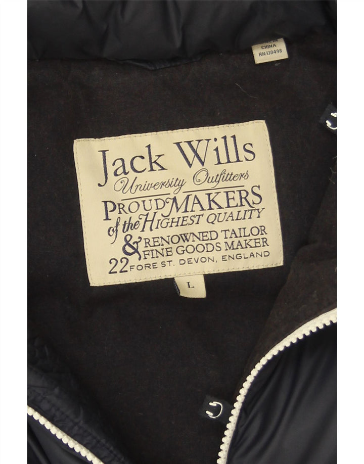 Męska wyściełana kamizelka Jack Wills UK 40, duża, granatowa