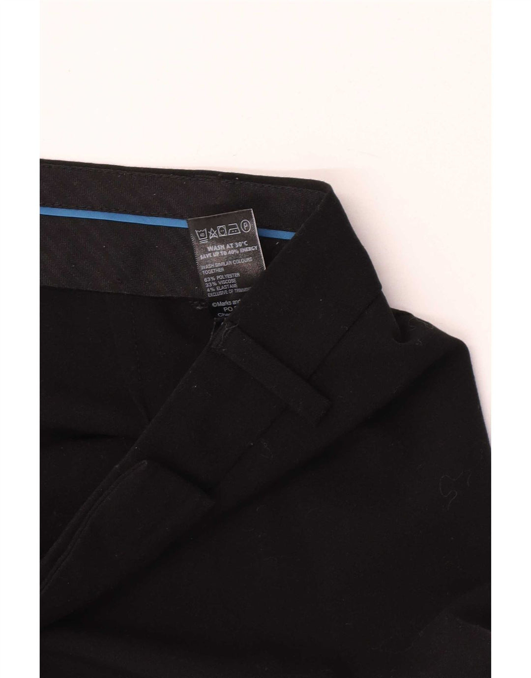 Spodnie damskie Marks & Spencer Bootcut UK 10 Small W30 L28 Czarne