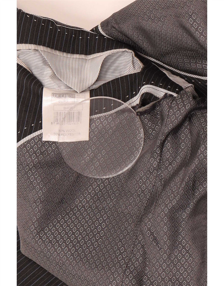 Męska marynarka Pierre Cardin zapinana na 2 guziki UK 40, duża, wełniana w niebieskie paski
