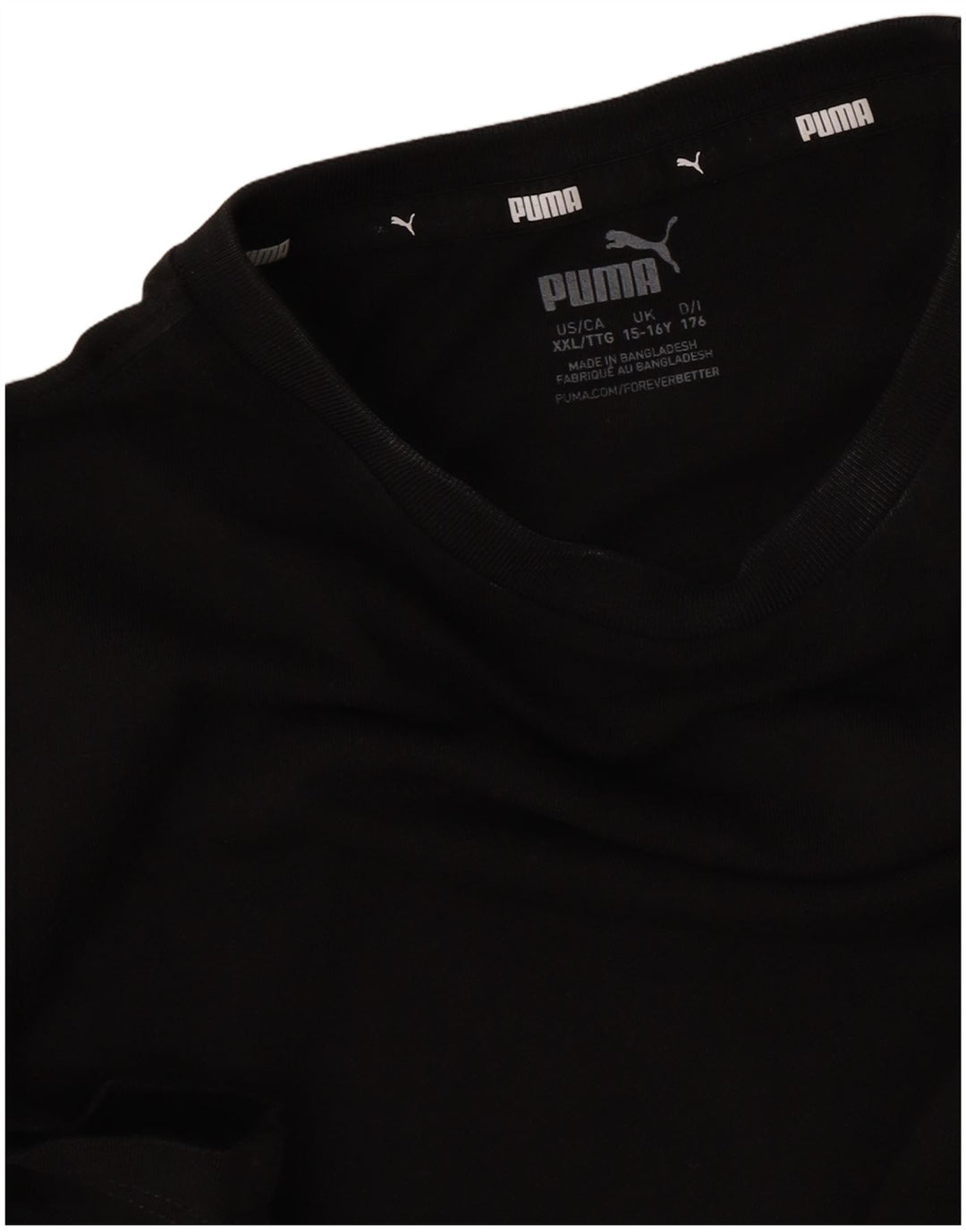 T-shirt chłopięcy Puma 15-16 lat, czarny