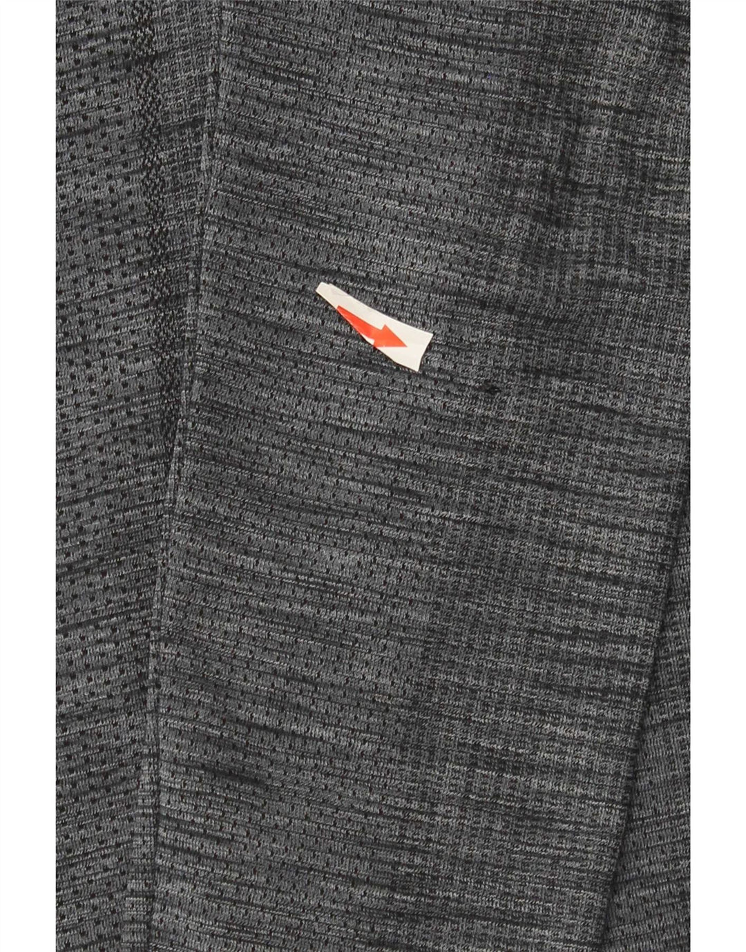 Męska koszulka Under Armour Heat Gear z długim rękawem, w kolorze średnioszarym, nakrapiana