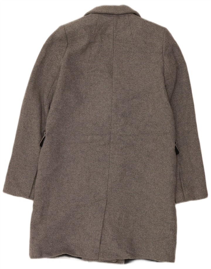 Dwurzędowy płaszcz damski ZARA UK 10 Small Grey