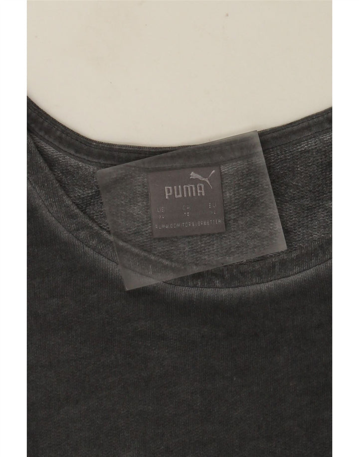 T-shirt męski Puma XL, szary, nakrapiany