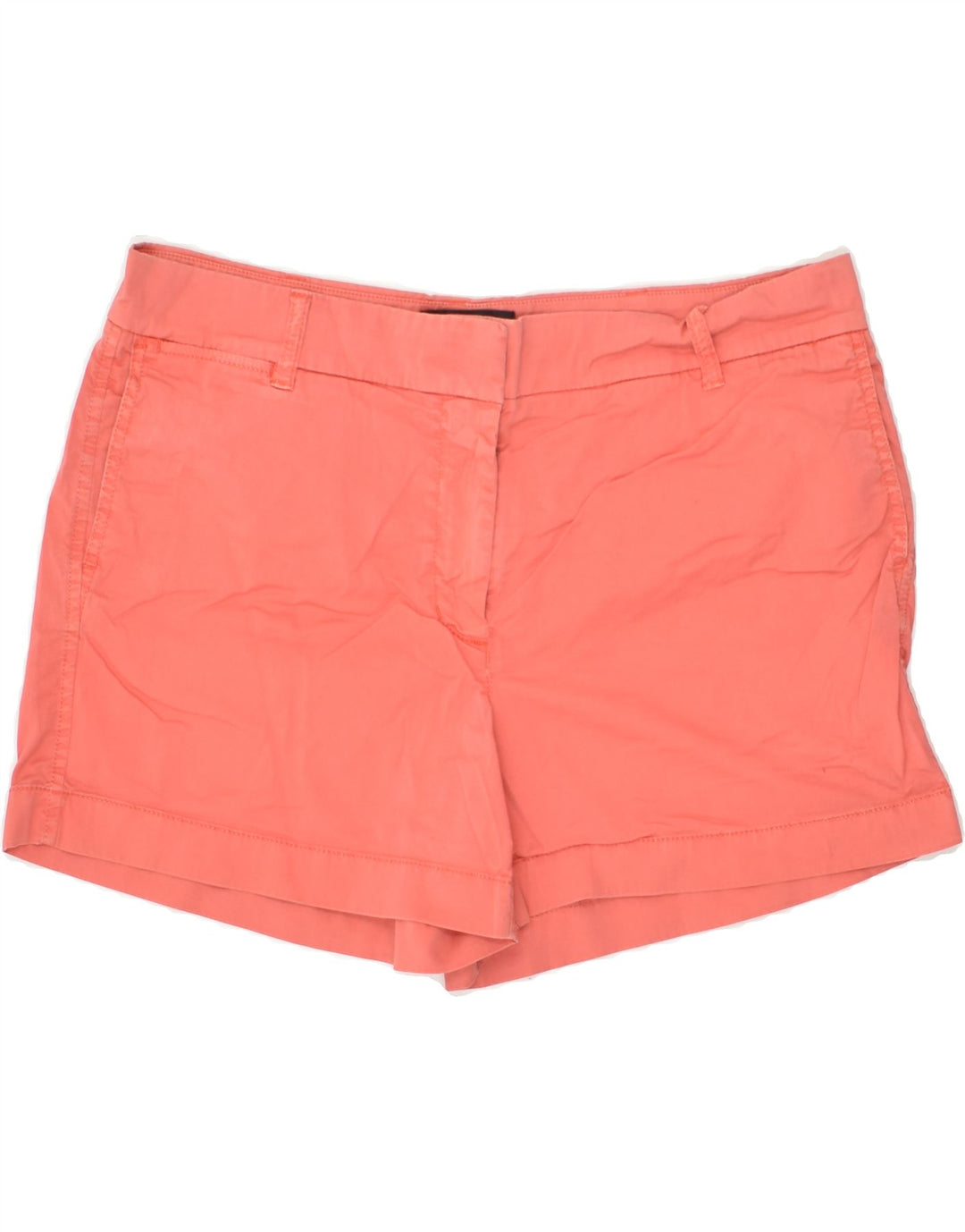 J. CREW Womens Hot Pants US 12 Large W36 Red Cotton | Vintage J. Crew | Thrift | Second-Hand J. Crew | Used Clothing | Messina Hembry 