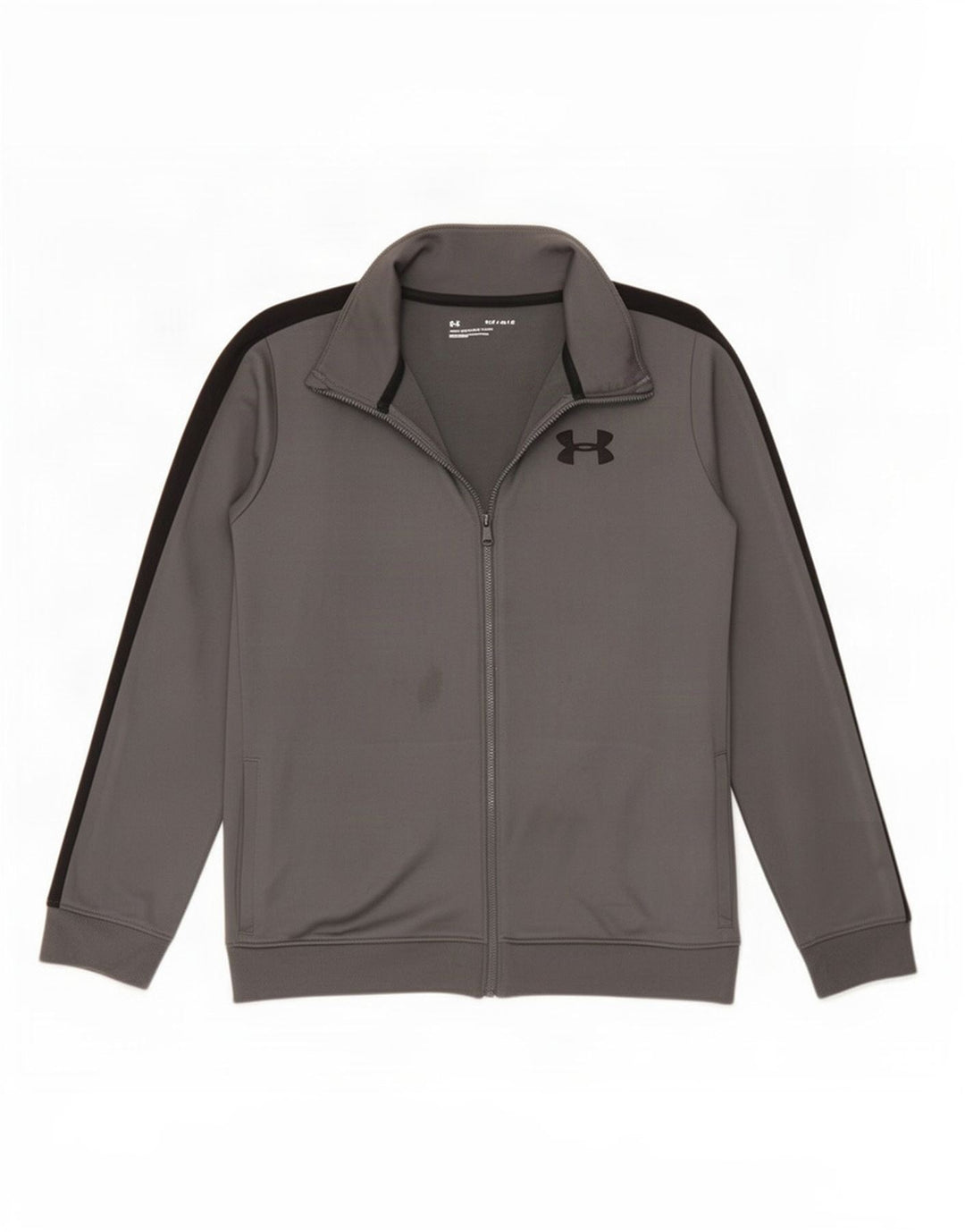 Chłopięca kurtka dresowa Under Armour, duża, szara, 11-12 lat, z poliestru