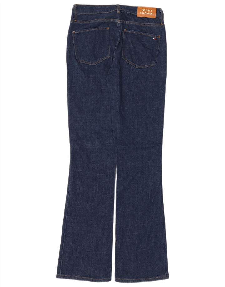 Damskie jeansy Bootcut Tommy Hilfiger W28 L32 Granatowe, bawełniane