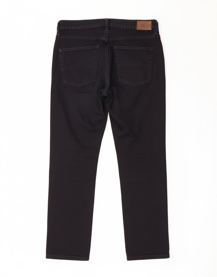 ARMANI Womens Slim Jeans W28 L25 Navy Blue Cotton