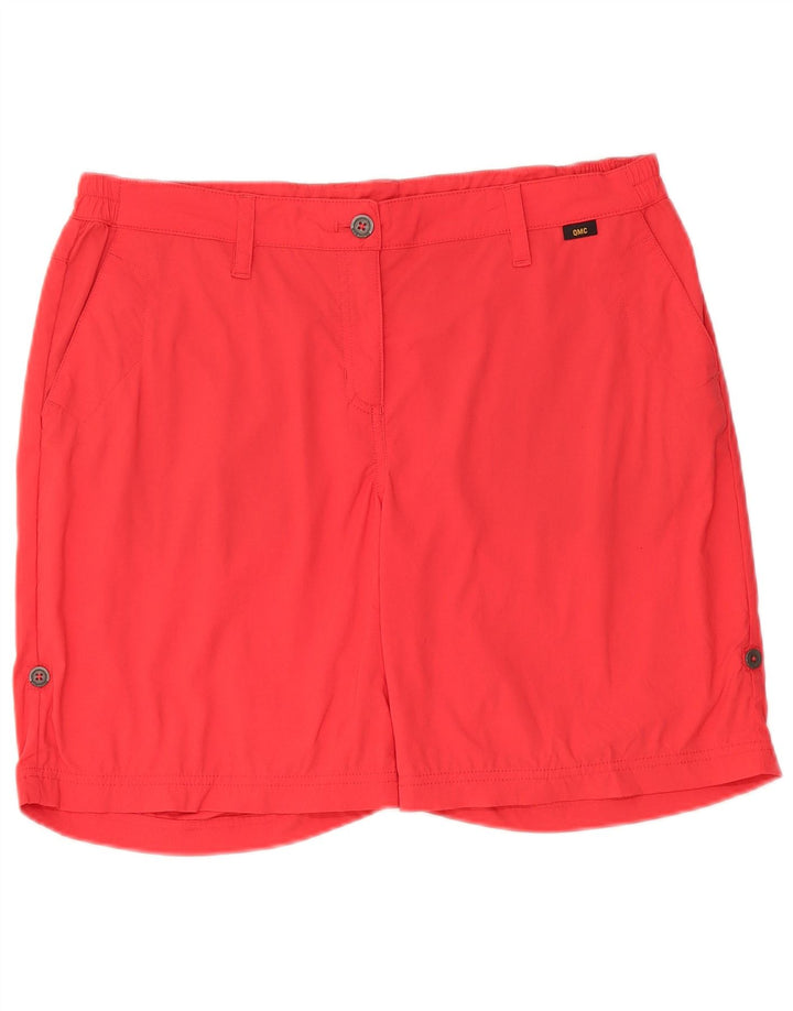 Damskie spodenki chino Jack Wolfskin W34, duże, czerwone, poliamidowe