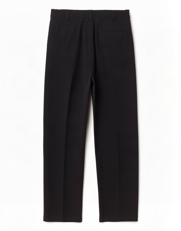 Marks & Spencer Damskie proste spodnie garniturowe UK 14 duże W34 L29 czarne