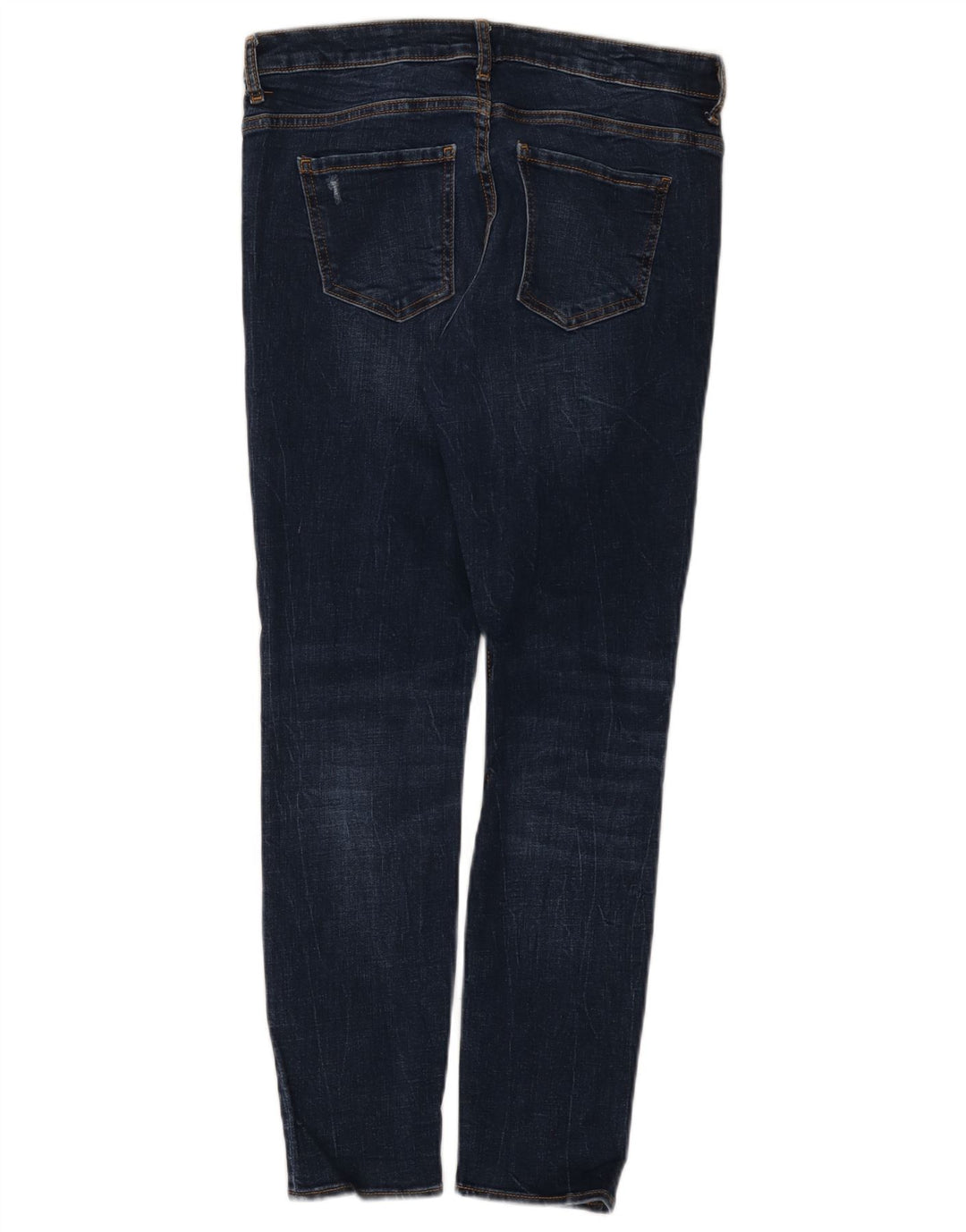 Damskie jeansy rurkowe Zara w trudnej sytuacji EU 40 Medium W30 L28 Niebieskie