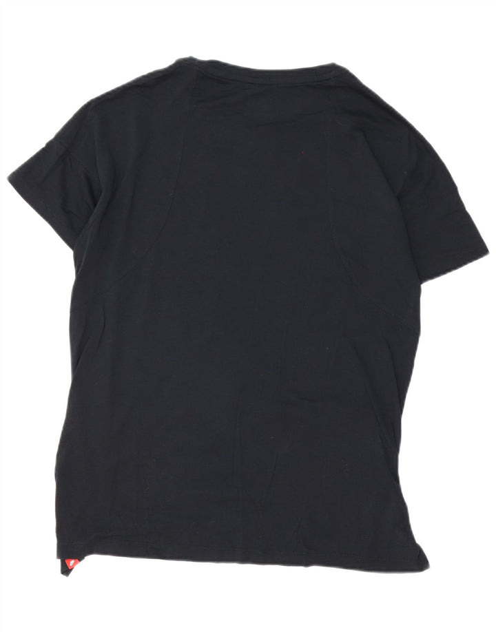 Męski T-shirt z grafiką Nike, mały, czarny