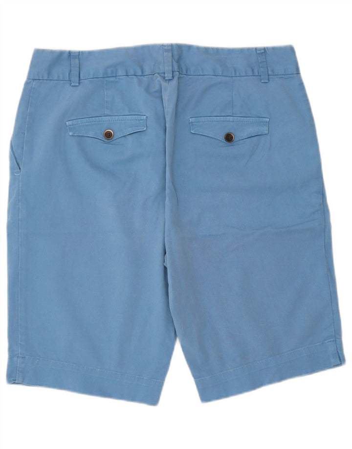 Damskie spodenki Chino Zara, duże, W30, niebieska bawełna