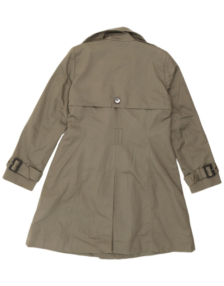 Marks & Spencer Damski trencz UK 14, średni, bawełniany khaki