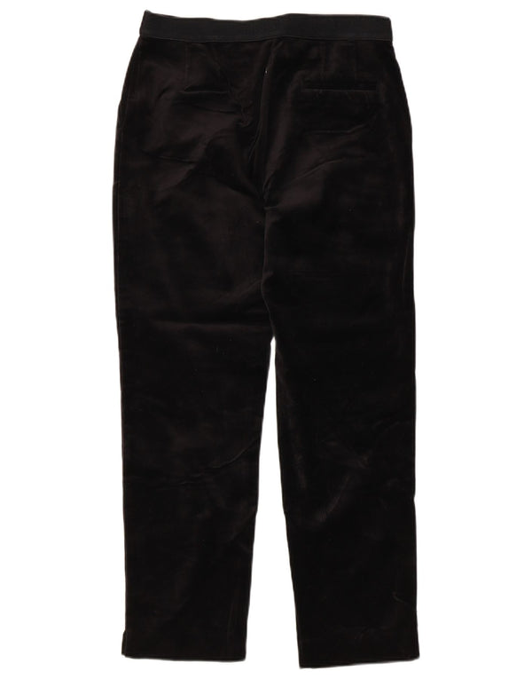 Aksamitne krótkie spodnie damskie Marks & Spencer UK 8 Small W28 L25 Czarne