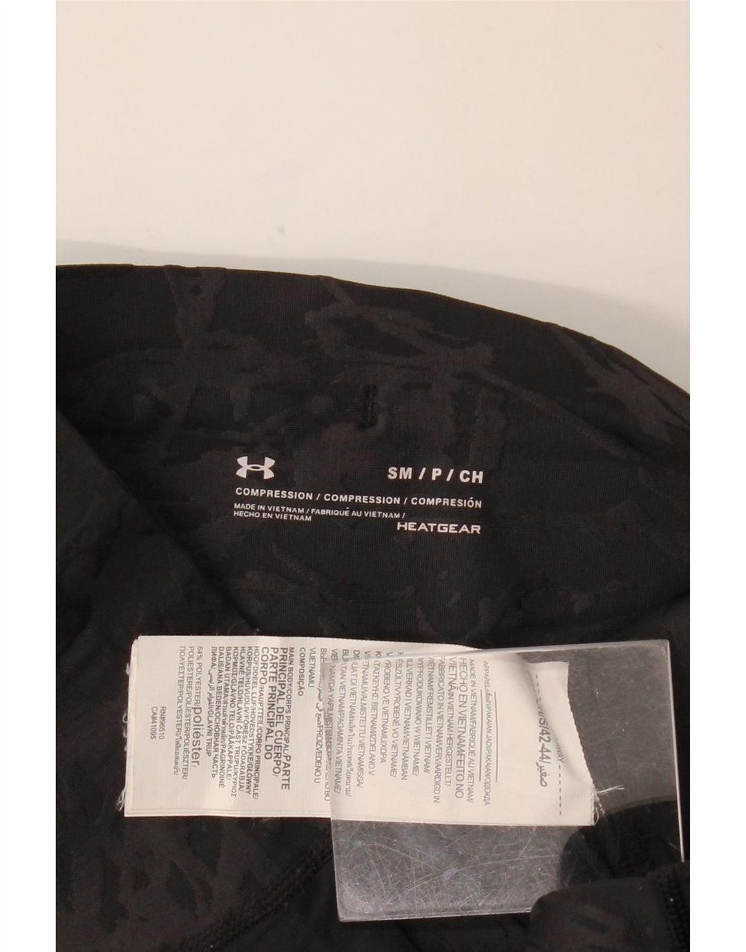 Damskie legginsy UNDER ARMOUR Heat Gear UK 10, mały, szary kamuflaż