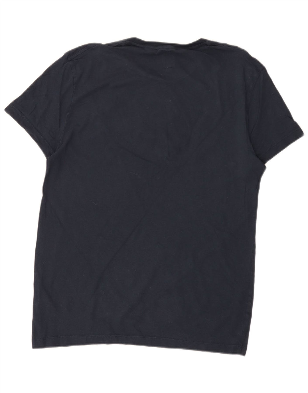 Męska koszulka z grafiką JACK WILLS, średnia, granatowa, bawełniana