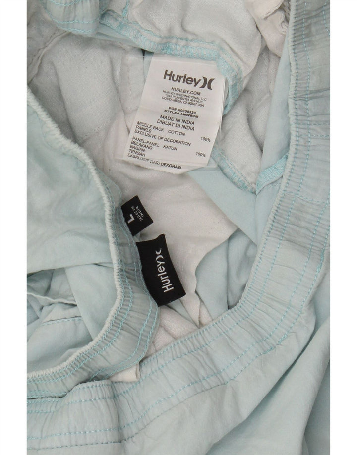 Męskie spodenki chino Hurley, duże, W36, niebieskie, bawełniane