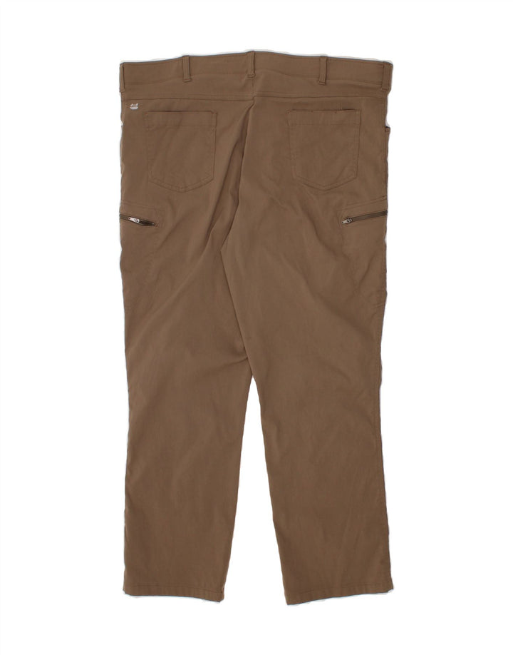 WRANGLER Mens Slim Cargo Trousers W42 L30 Brown Nylon Vintage Wrangler and Second-Hand Wrangler from Messina Hembry 