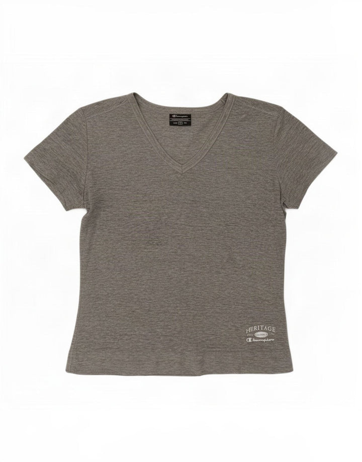 Damska koszulka Champion Top UK 12 Medium Grey