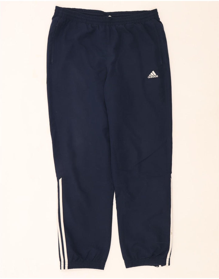Adidas Męskie Spodnie Dresowe Joggery Duże Granatowe Poliester