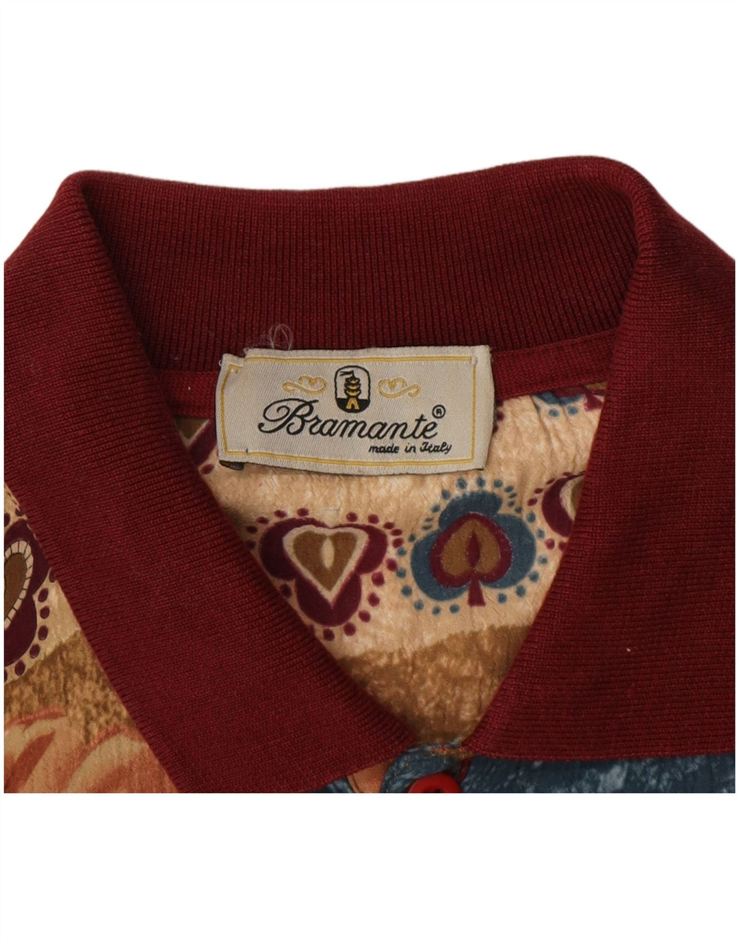 Męska koszulka polo Bramante 2XL w wielokolorowe kwiaty