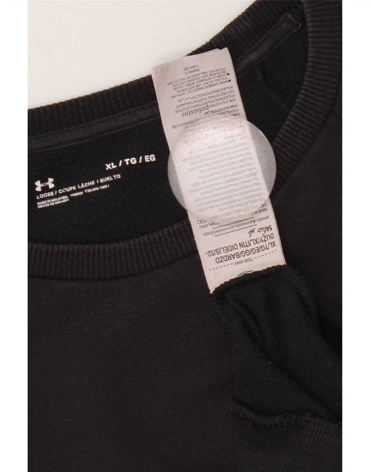 Bluza męska Under Armour XL, czarna, bawełniana