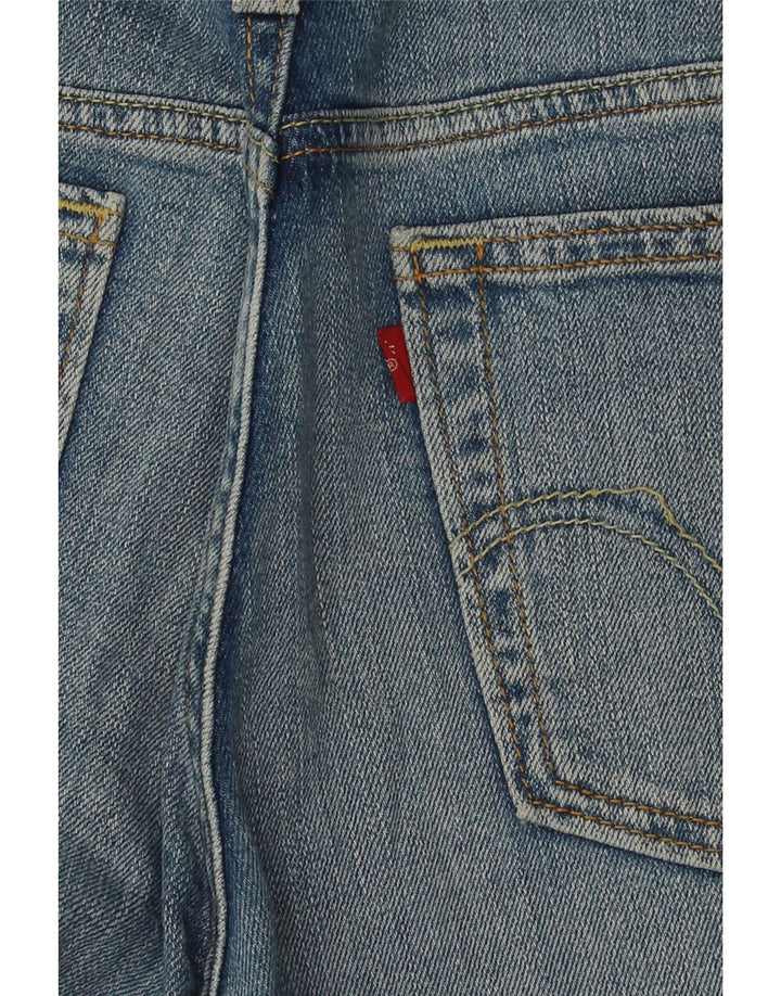 LEVI'S Womens Super Low Bootcut Jeans W32 L30 Blue Vintage Levi's and Second-Hand Levi's from Messina Hembry 