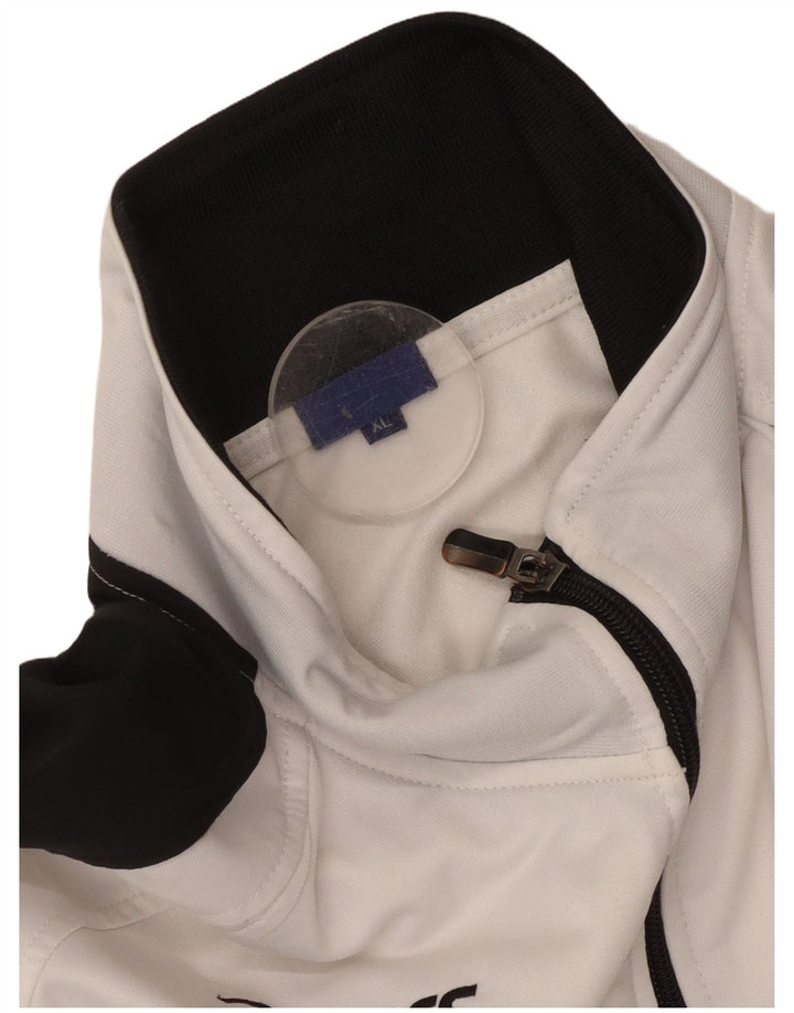 Damska kurtka dresowa Asics Graphic UK 18 XL w kolorze białym