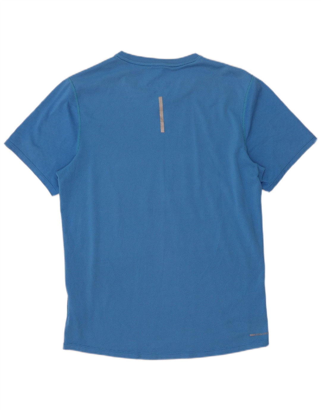 T-shirt męski Nike, mały, niebieski, poliestrowy
