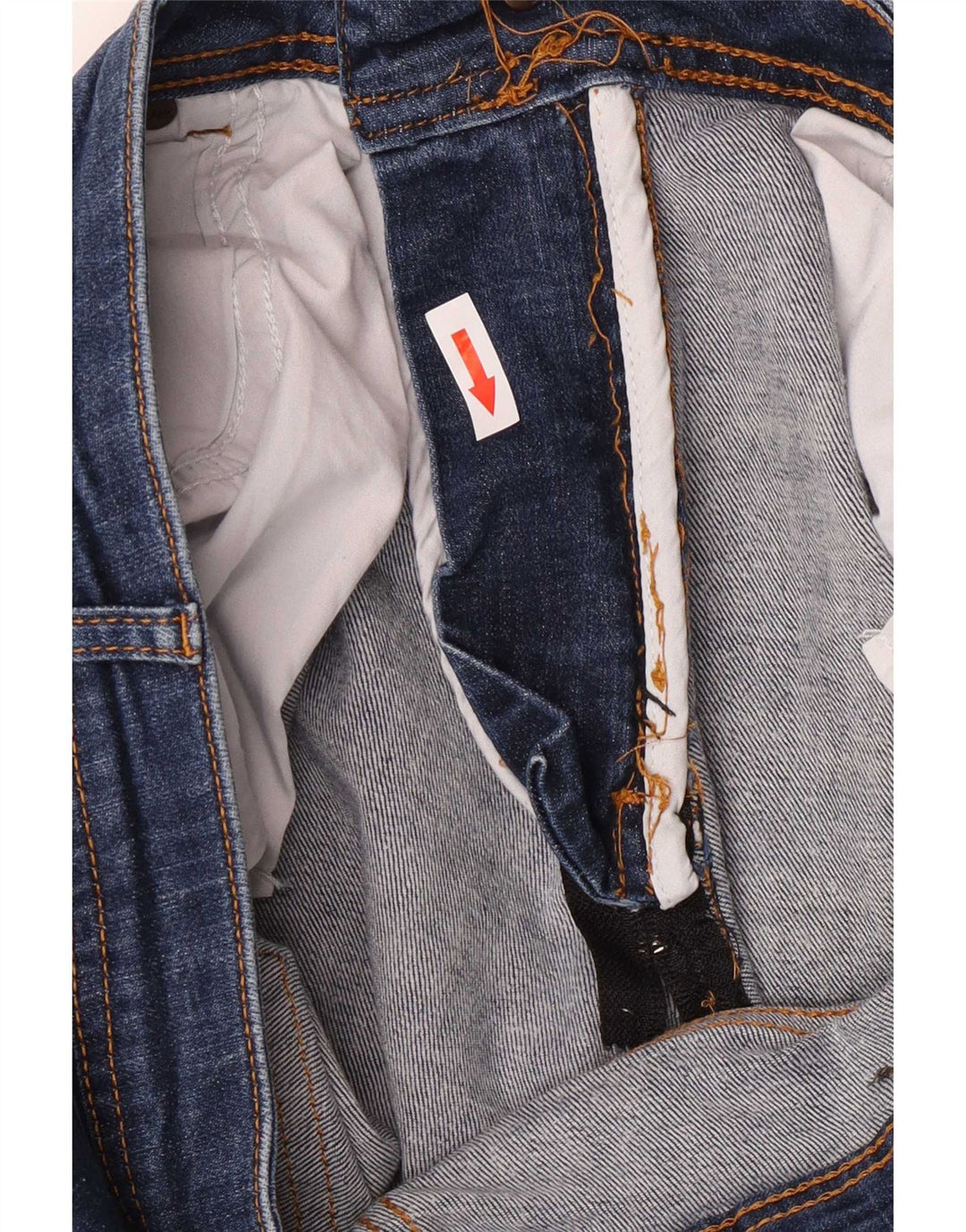 Damskie jeansy slim Marlboro Classics W34 L29 Niebieskie