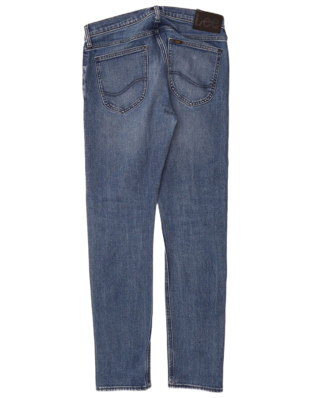 Lee Męskie Luke Slim Jeans W30 L32 Niebieskie bawełniane