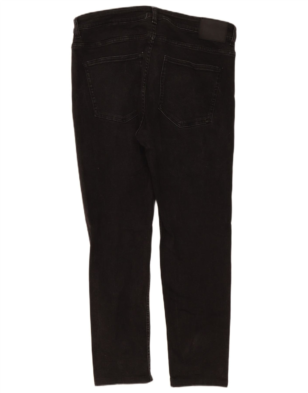 Męskie jeansy slim fit Zara EU 46 XL W36 L28 czarne