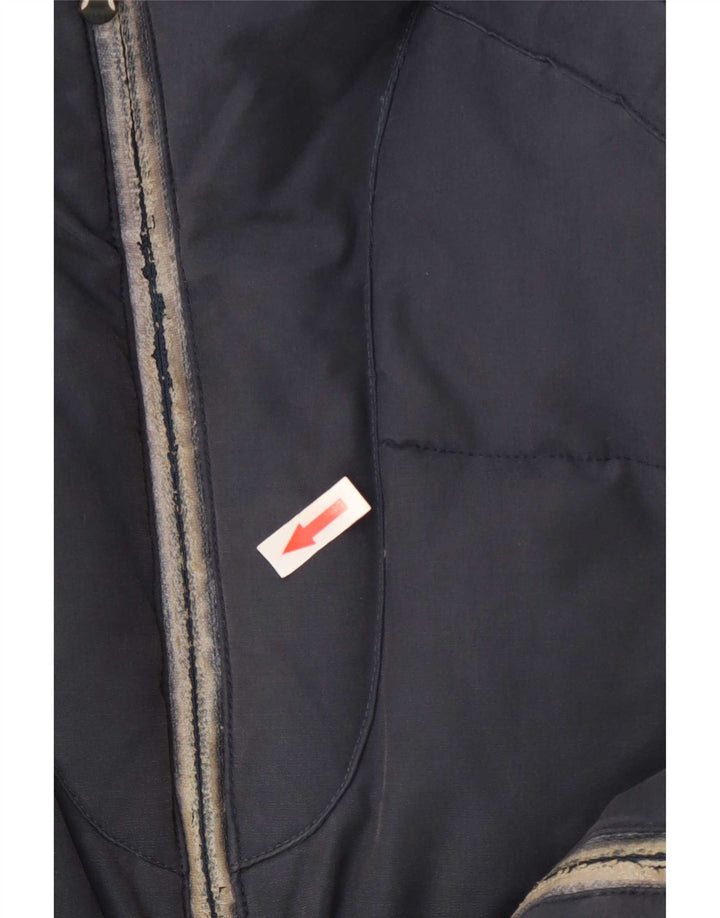 Męska ocieplana kurtka Helly Hansen UK 36, mała, granatowa, nylonowa w bloki kolorów