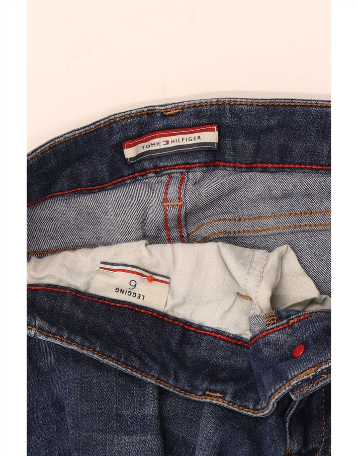 Damskie jeansy Skinny Tommy Hilfiger US 6 Medium W29 L29 Niebieskie