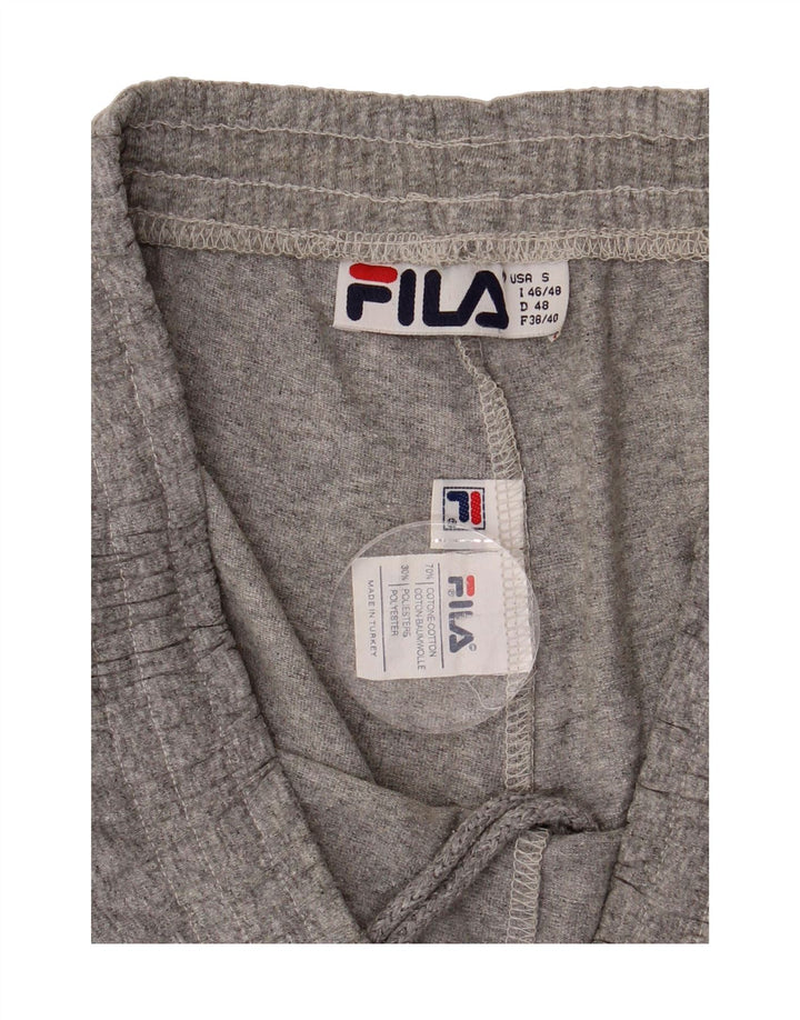 FILA Mens Sport Shorts Small  Grey Cotton Vintage Fila and Second-Hand Fila from Messina Hembry 