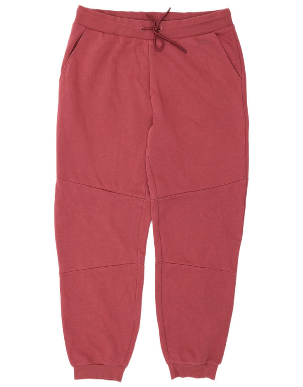 Damskie spodnie dresowe Carrera Regularne Joggers UK 18 XL Czerwona bawełna