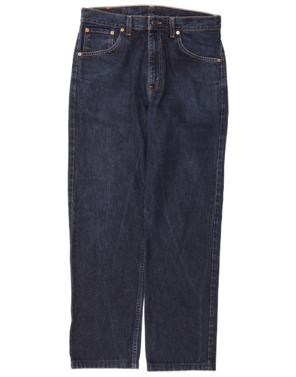 Męskie jeansy Levi's 521 Straight W33 L30 Niebieskie bawełniane