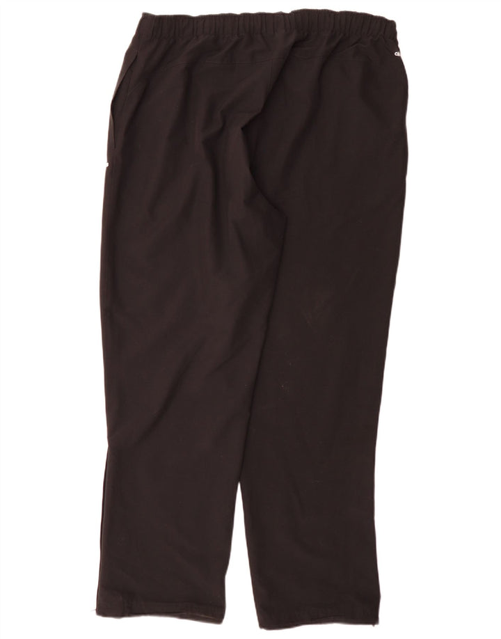 Męskie spodnie dresowe Adidas Climalite XL, czarne, poliestrowe