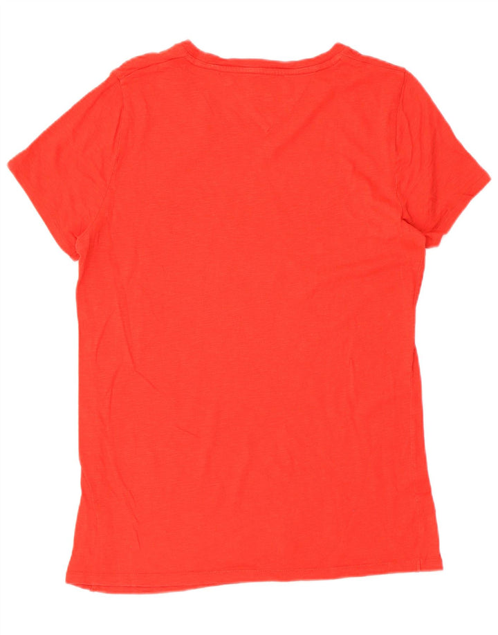 Damska koszulka graficzna Tommy Hilfiger Top UK 12 Medium Red
