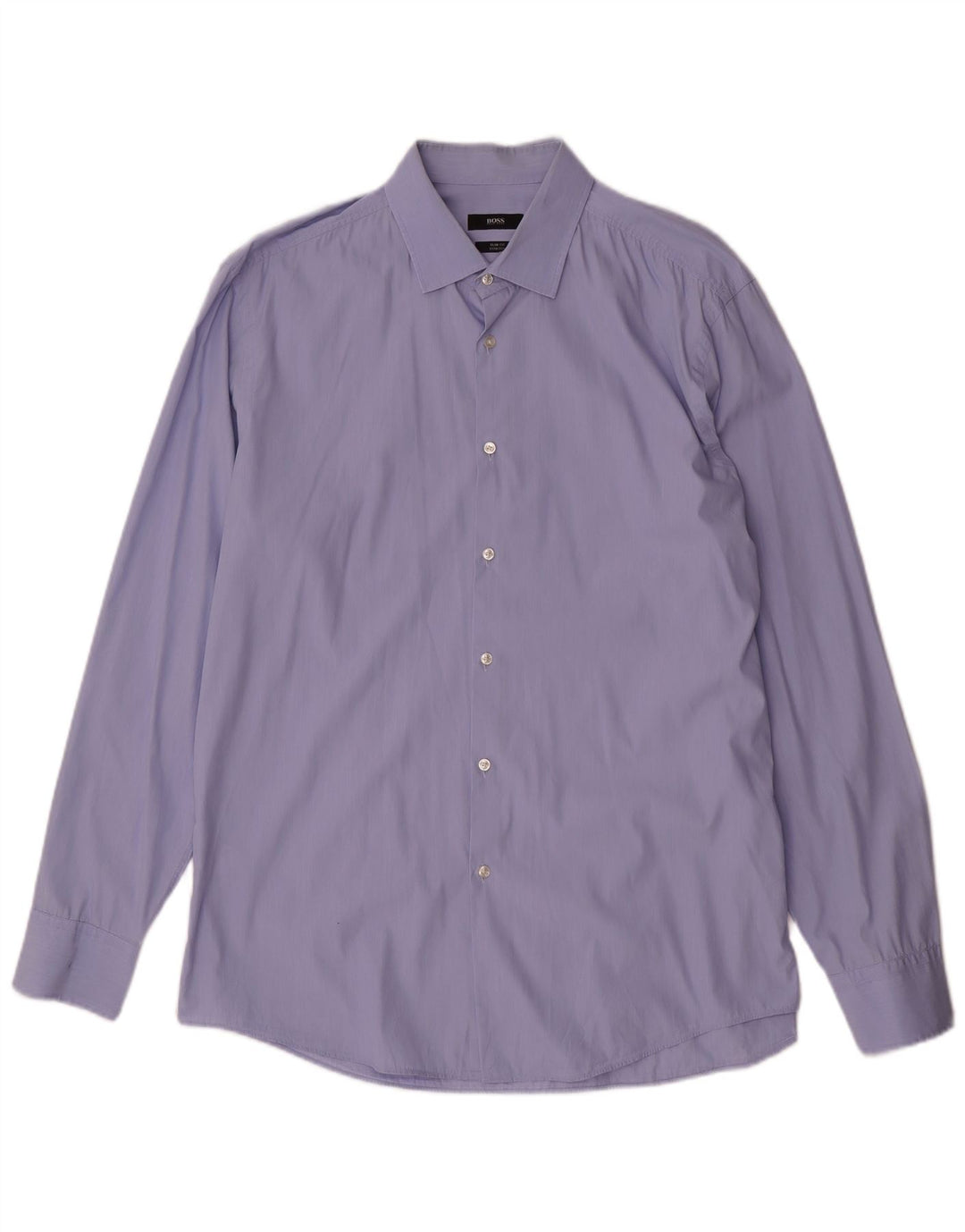 Koszula męska Hugo Boss Slim Fit, rozmiar 43 17 XL, niebieska bawełniana